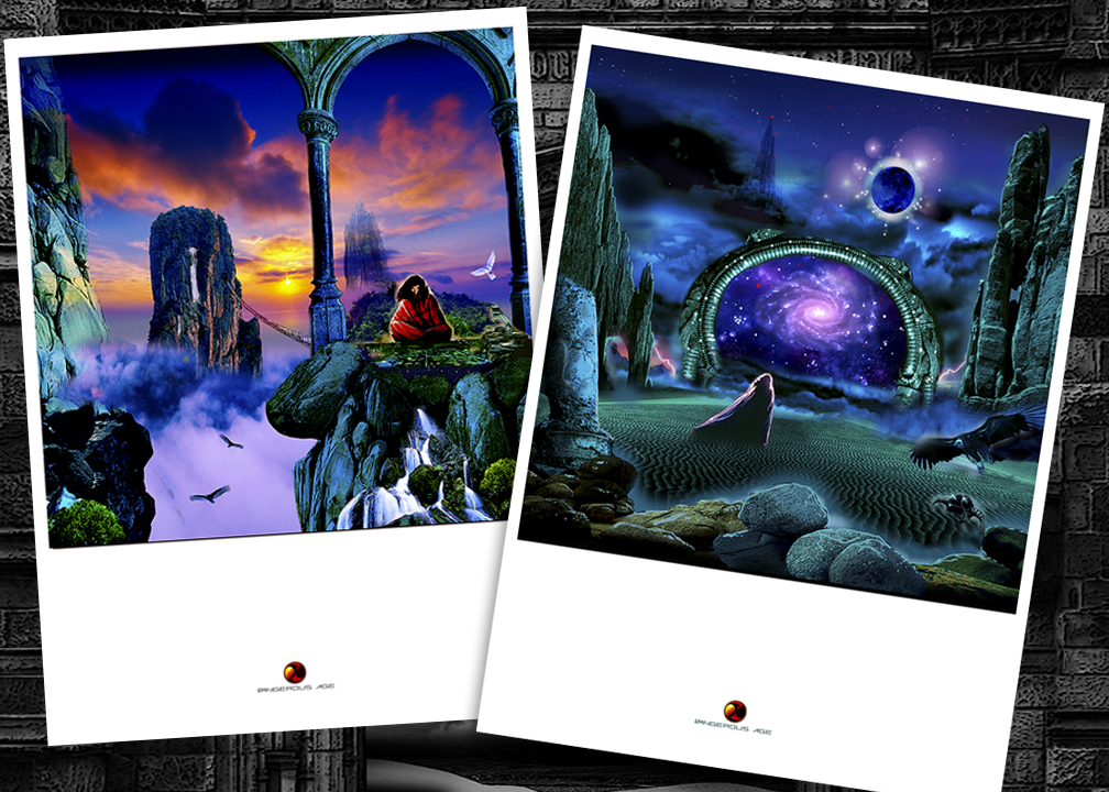 FATES WARNING 30th ANNIVERSARY AWAKEN THE GUARDIAN LIVE PRINT SET